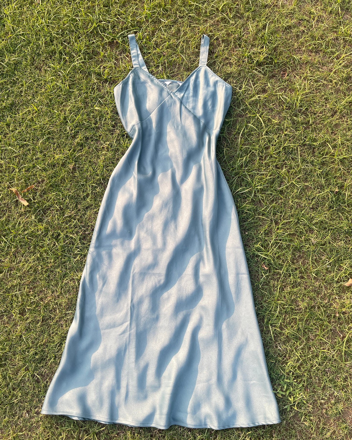 Satin Sky Dress (S)