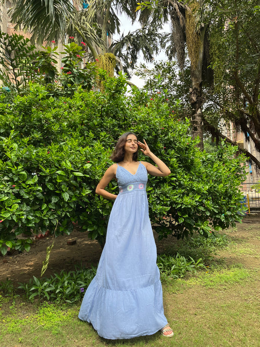 Sky Bloom Maxi(XS,S,M)
