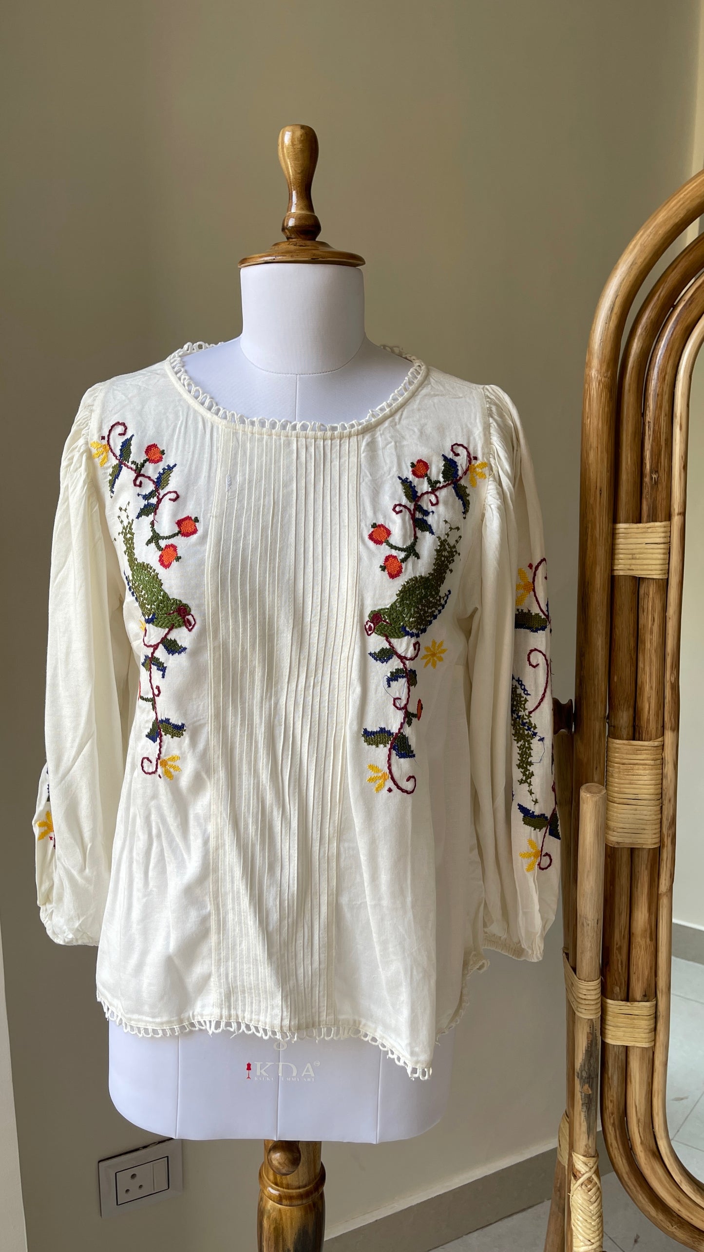 Garden Whisper Blouse(M & L)