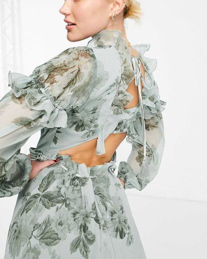 Sage Muse Dress (S & L)