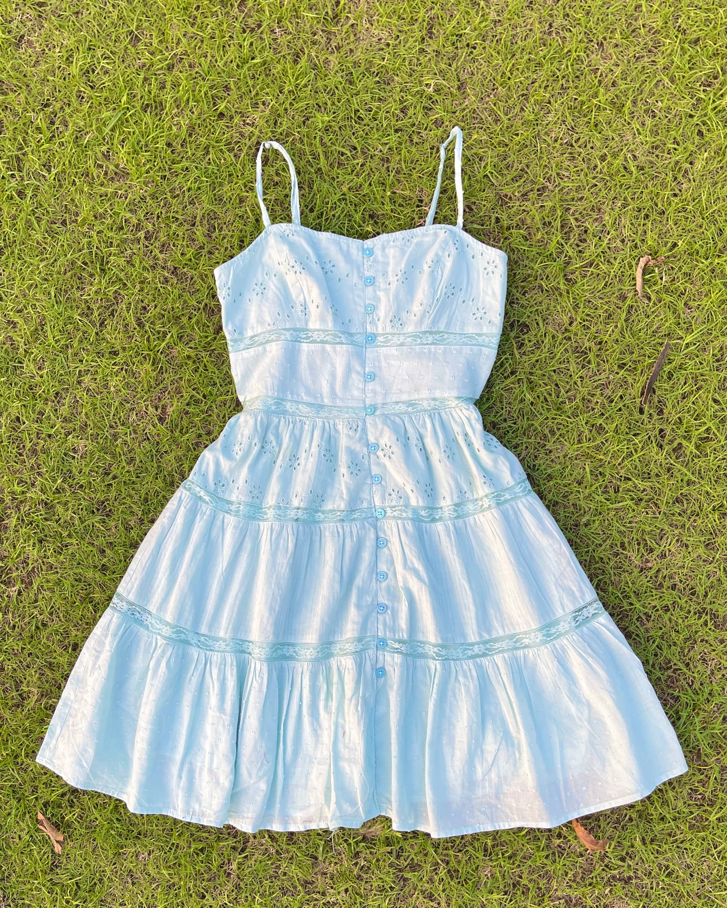 White Whisper Eyelet Dress (XS)