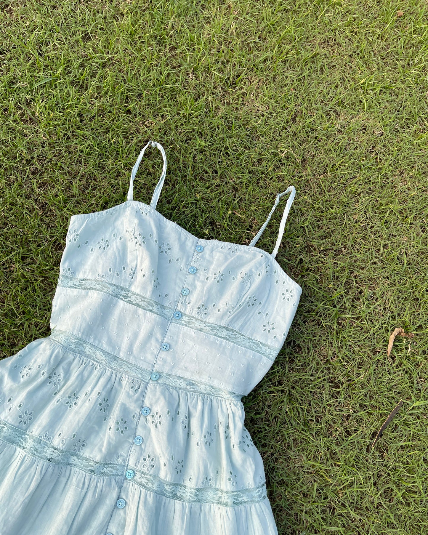 White Whisper Eyelet Dress (XS)