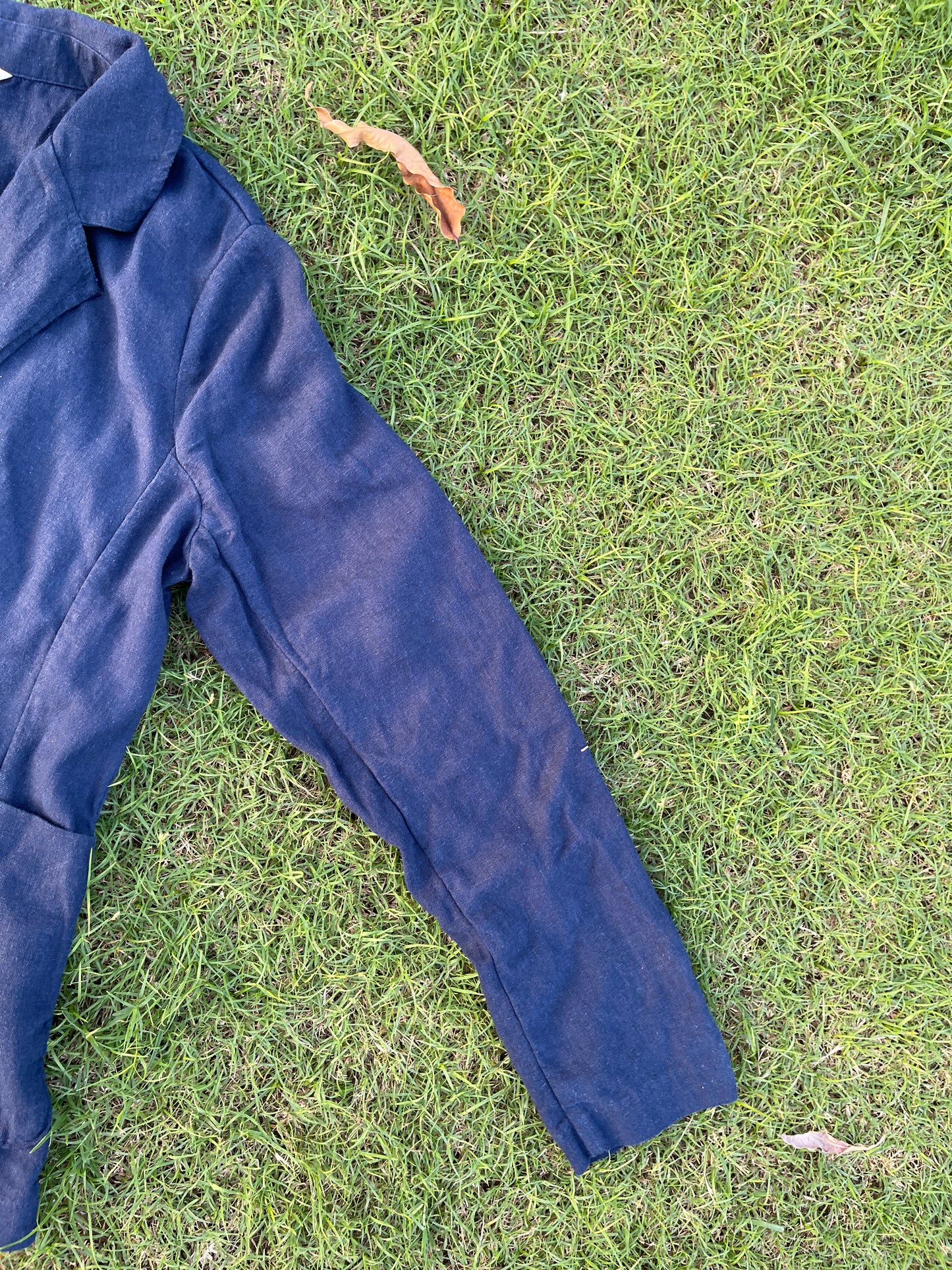 Navy Soft Blazer (M)