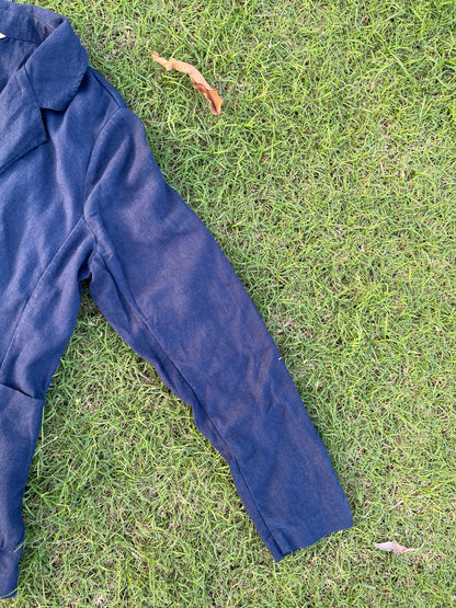 Navy Soft Blazer (M)