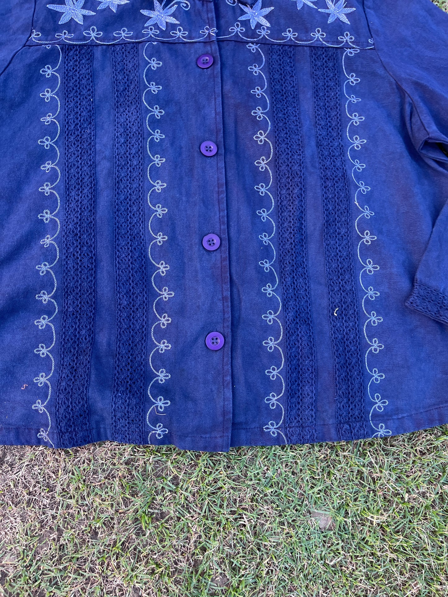 Indigo Meadow Jacket (XL)