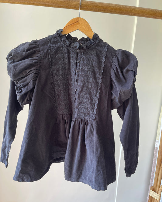 Puff-Sleeve Blouse(L)