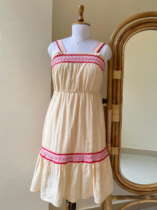 Cherry Laced Dress(M)