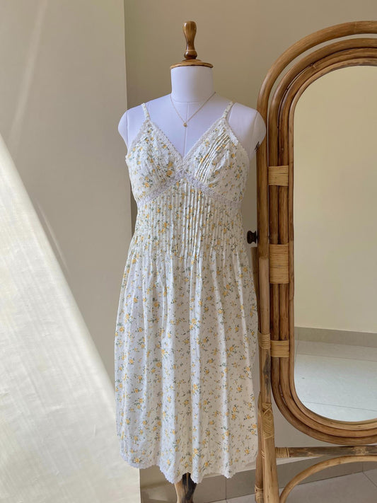 Buttercream Meadow Dress (M)