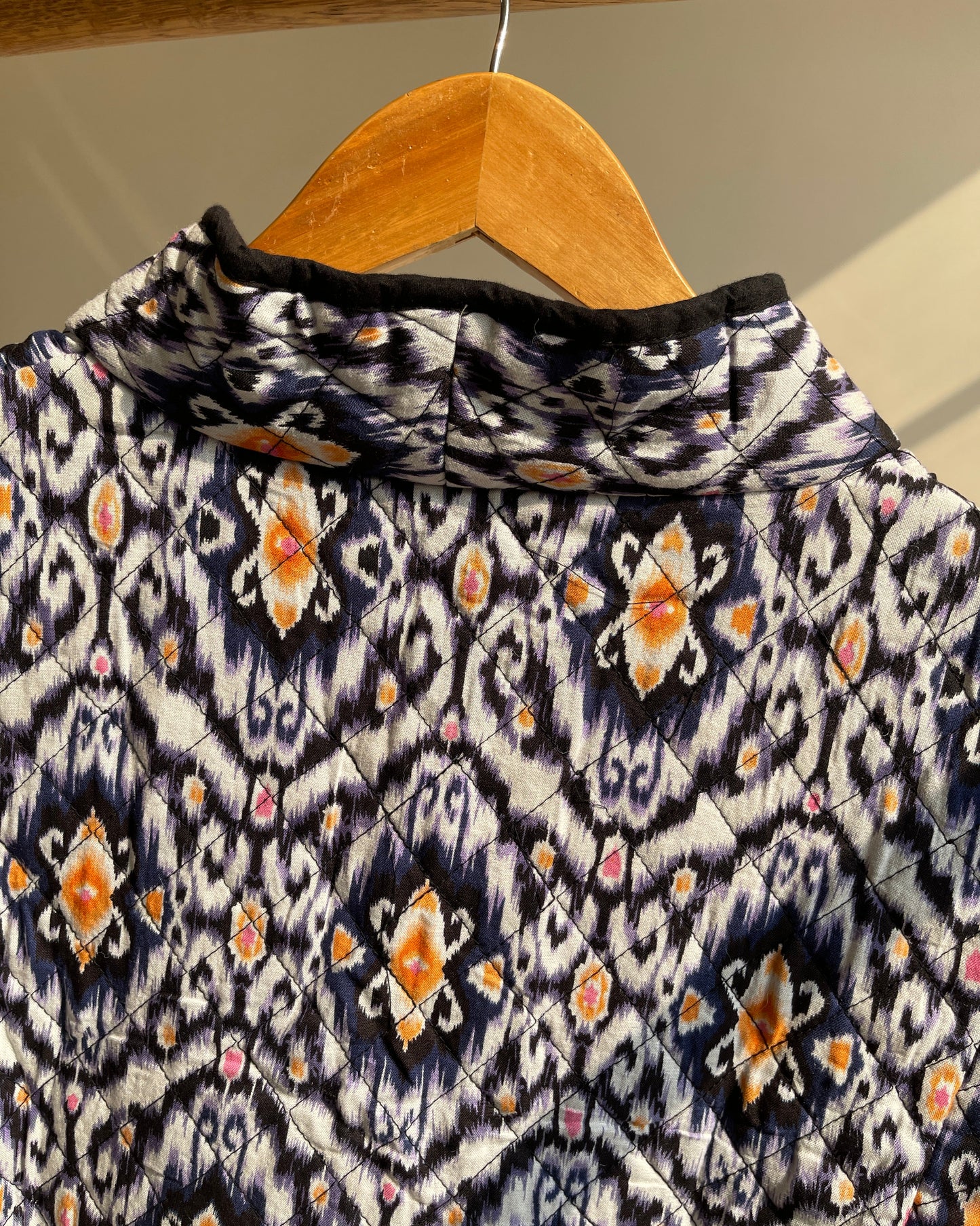 Ember Ikat Quilted Vest (S)