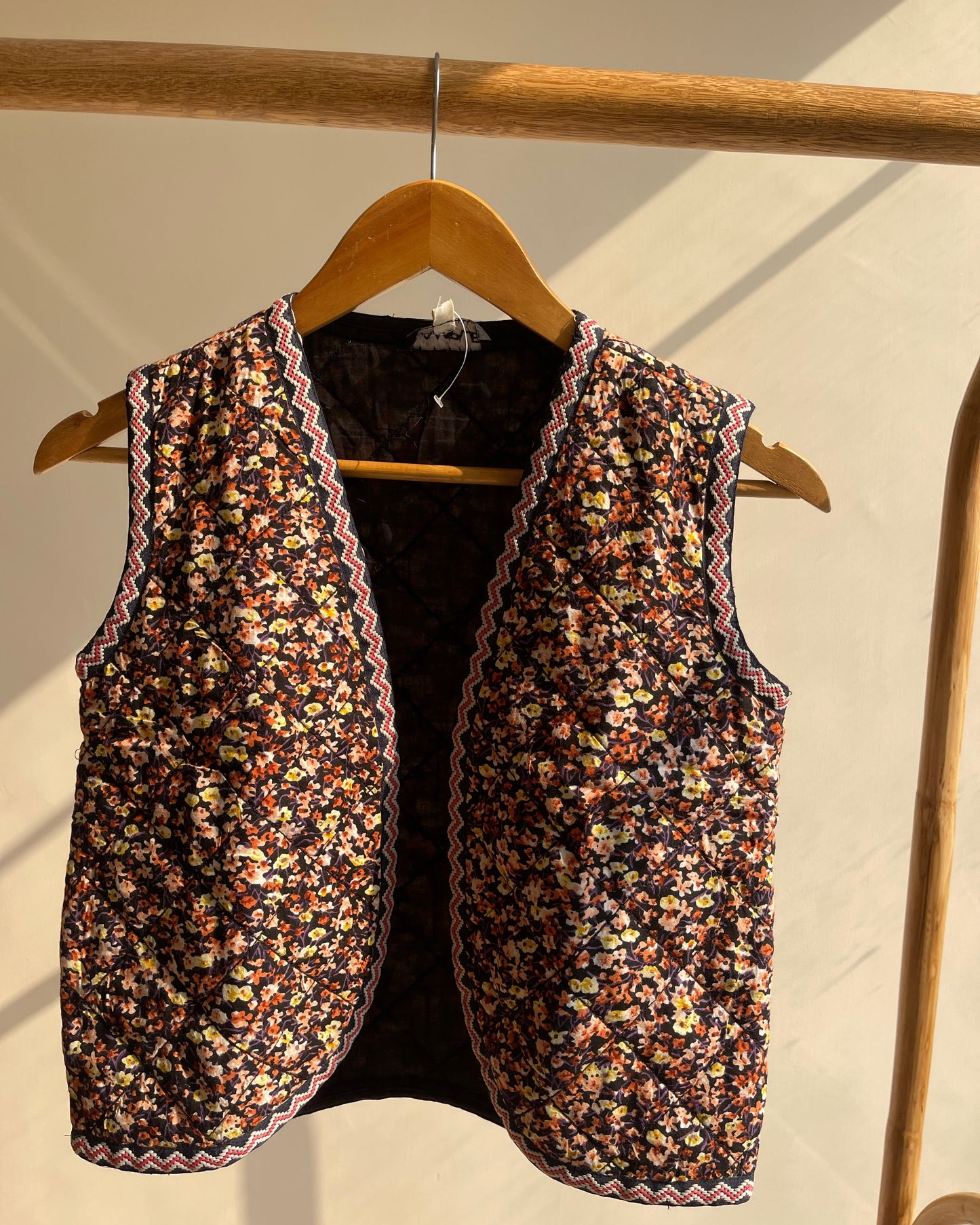 Ikat Quilted Utility Vest(S)