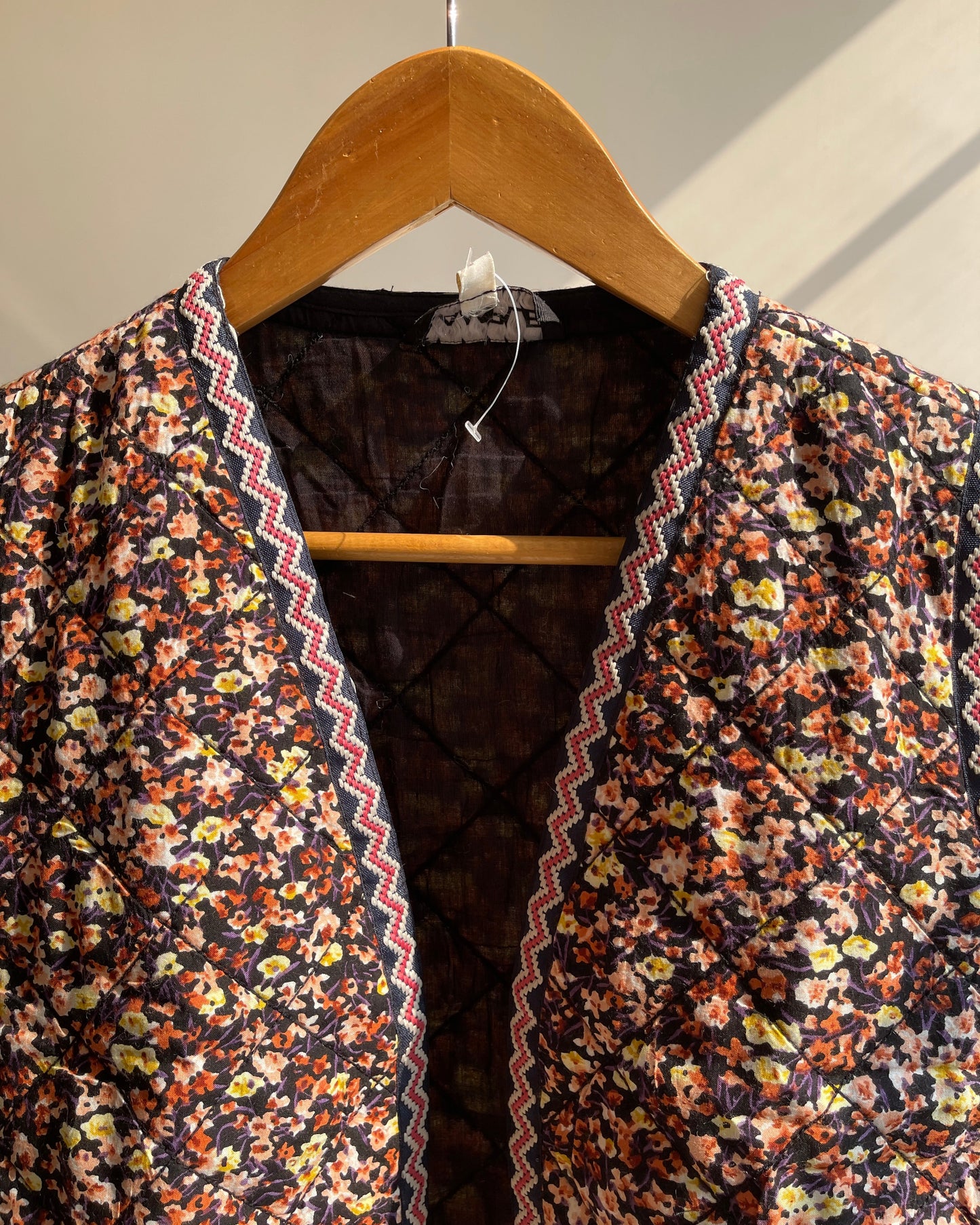 Ikat Quilted Utility Vest(S)