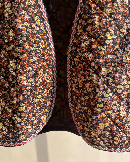 Ikat Quilted Utility Vest(S)