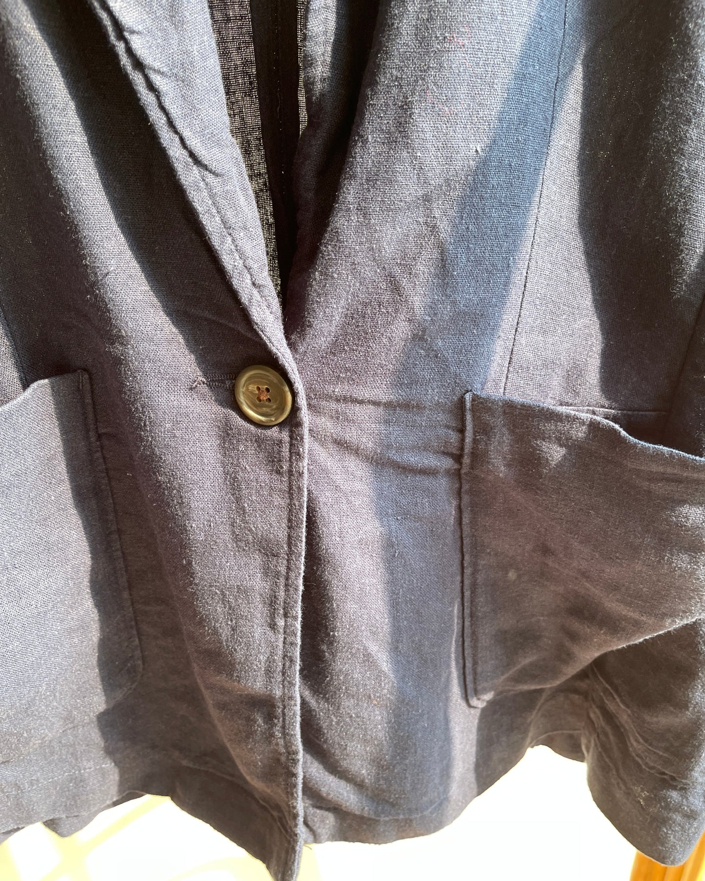 Navy Soft Blazer (M)