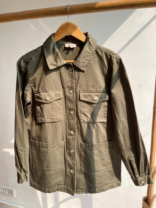 Olive Everyday Jacket (M)