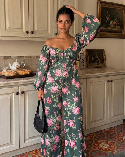Rose Garden Jumpsuit (L)
