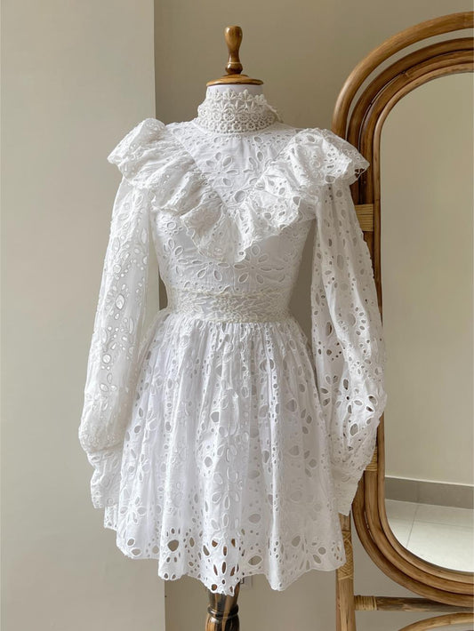 Daisy Laced Dress (XS)