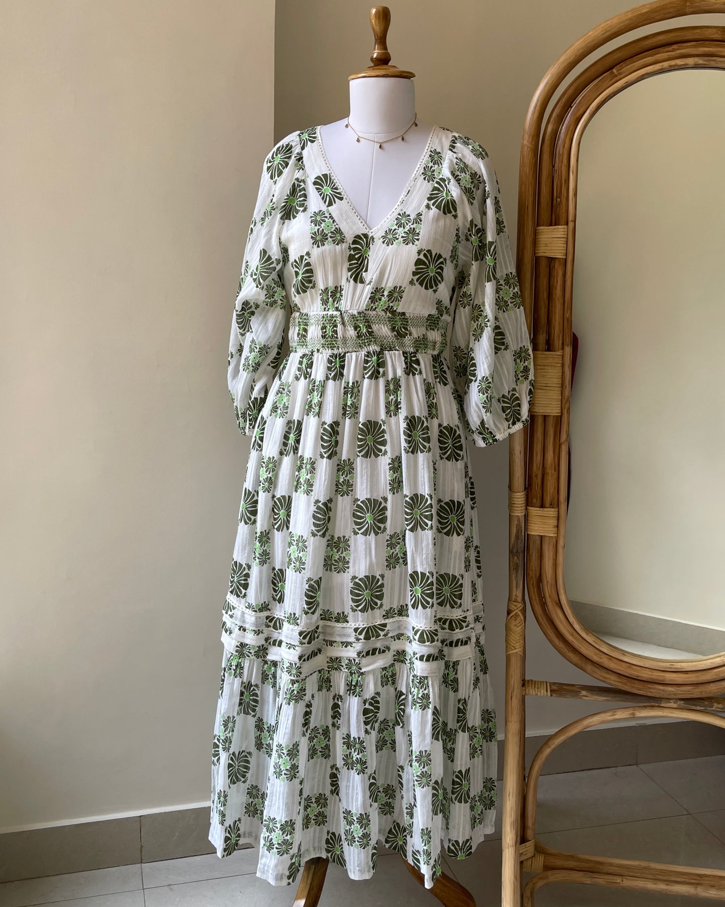 Sunny Afternoon Dress ( L  & XL )