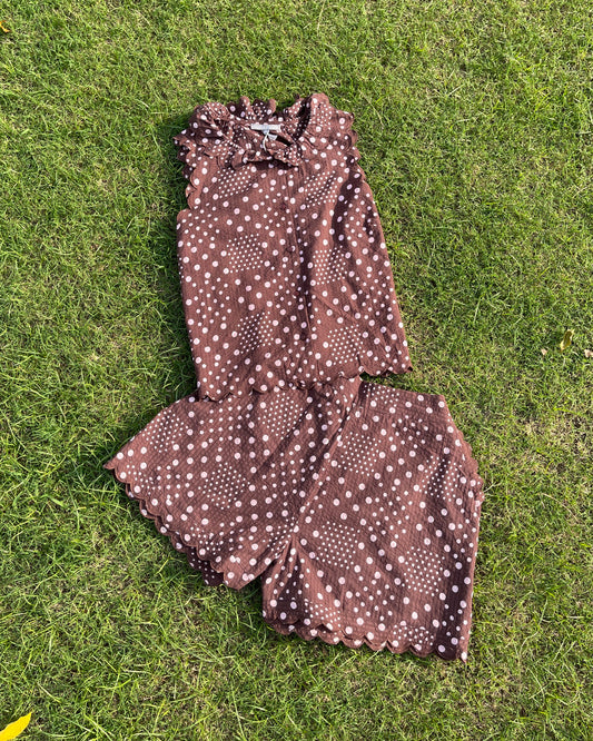 Cocoa Confetti Co Ord (L)