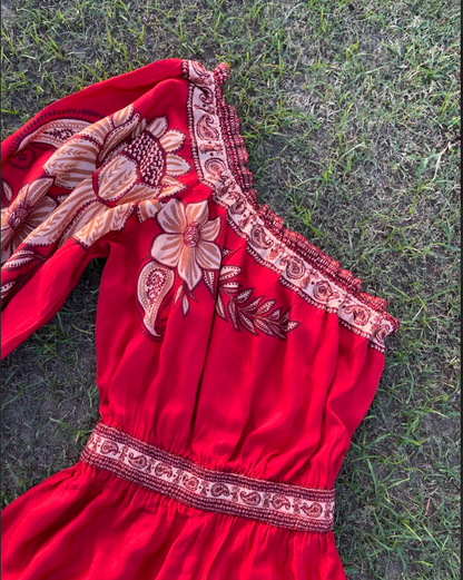 Rouge Romper(M,L & XL)