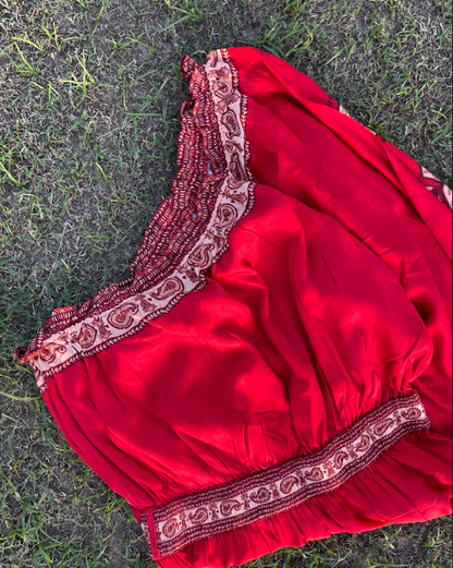Rouge Romper(M,L & XL)