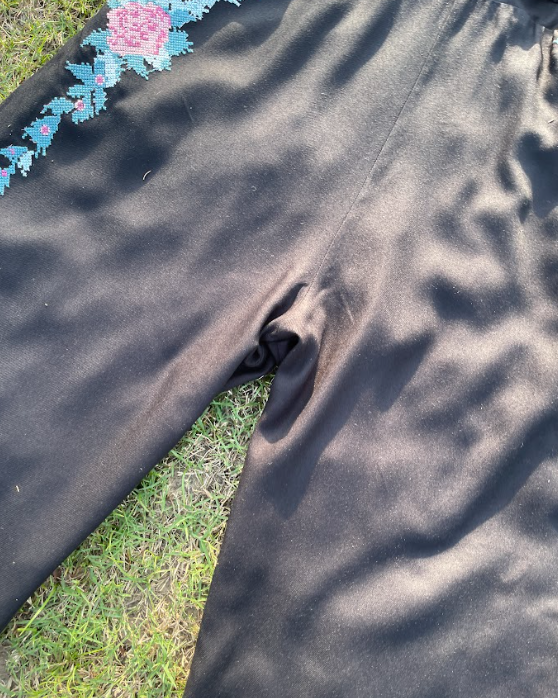 Black Beauty Jumpsuit (S & L)