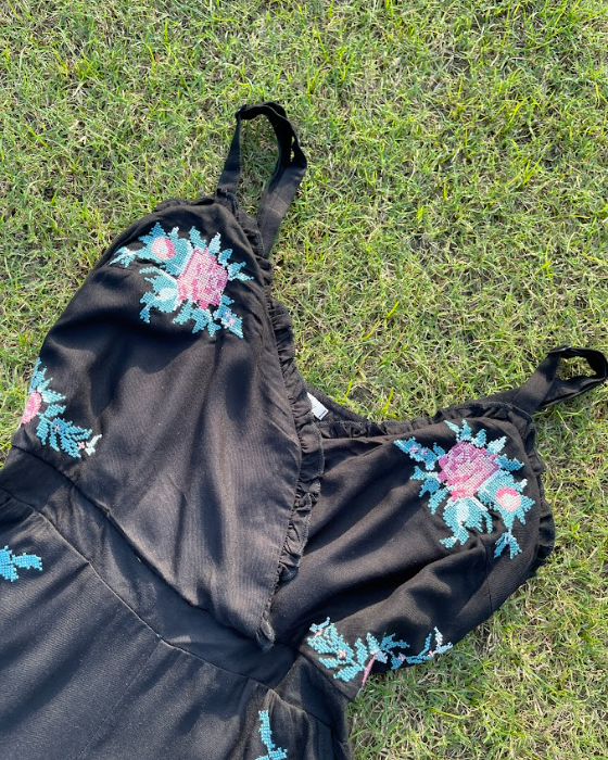 Black Beauty Jumpsuit (S & L)