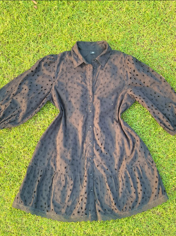 Noir Bloom Dress (L)