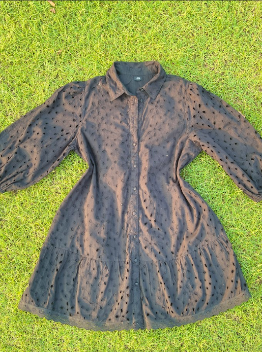 Noir Bloom Dress (L)