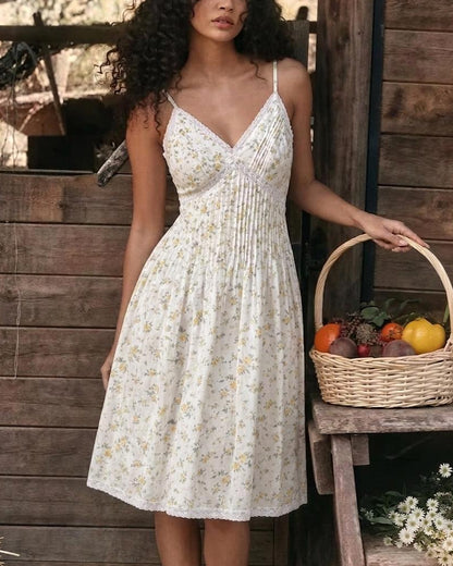 Buttercream Meadow Dress (M)