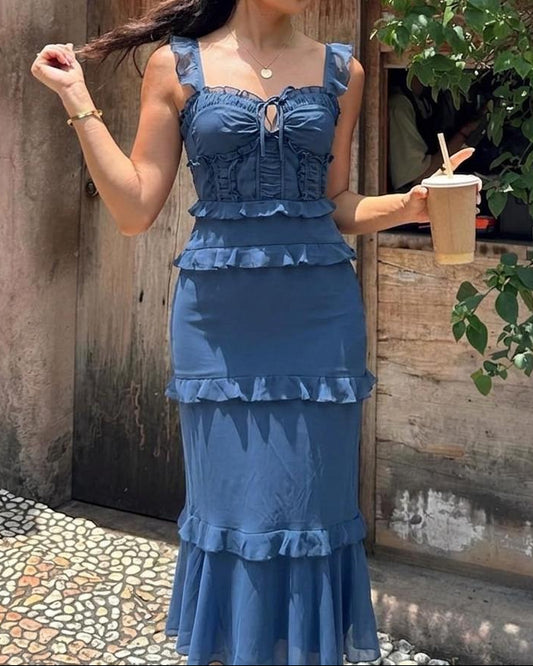 Bluebell Flutter Dress (M)